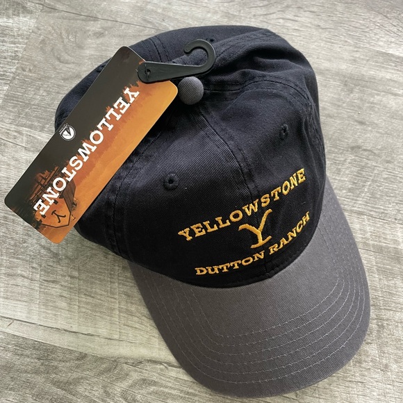 NWT Yellow Stone Two Tone Dad Cap - Picture 4 of 4